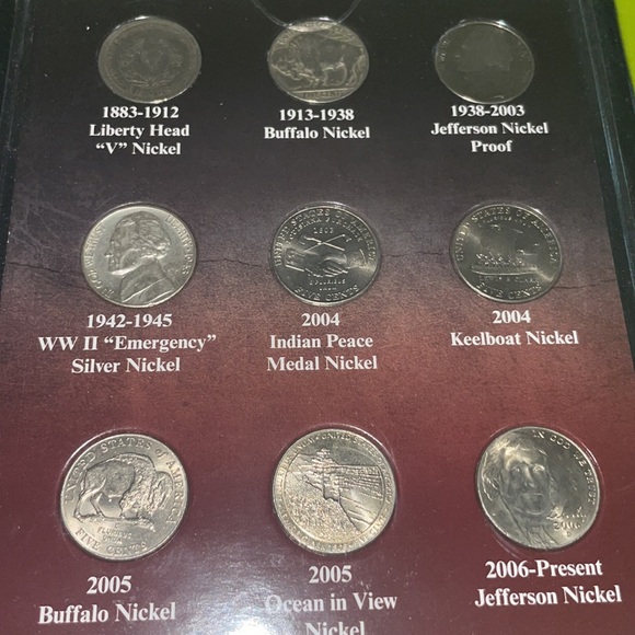 100 Years of American Nickels - Picture 2 of 8